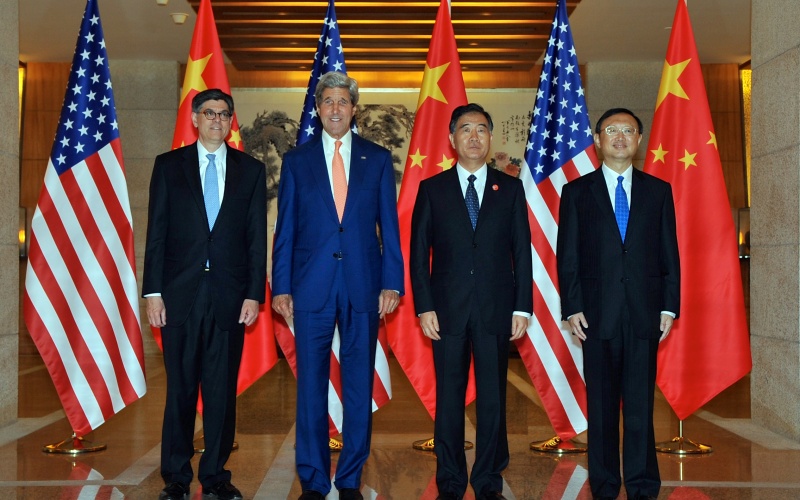 Steel and sea issues dominate U.S.-China dialogue