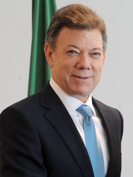 Colombian President Juan Manuel Santos, who oversaw the peace negotiations with the FARC. (Source: Wikimedia)