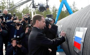 Medvedev Nord Stream