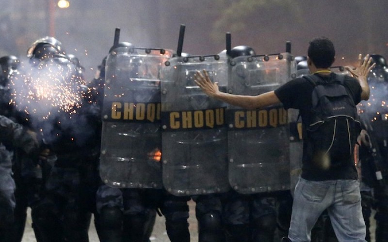 Brazil protests signify economic slowdown