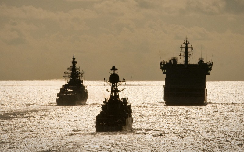 Keep calm as U.S.-Japan military exercises carry on