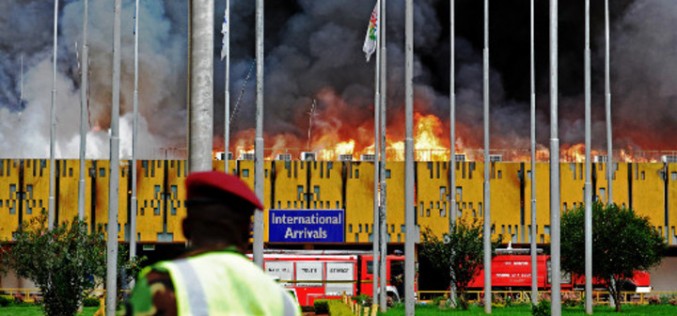 Blaze at Kenya airport reminder of fragility