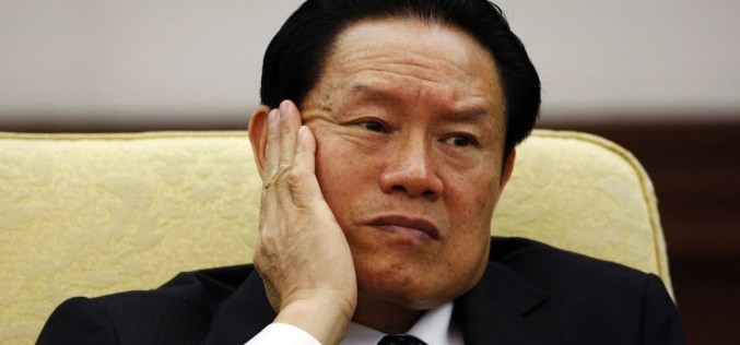 China’s corruption crackdown leads to Zhou’s arrest