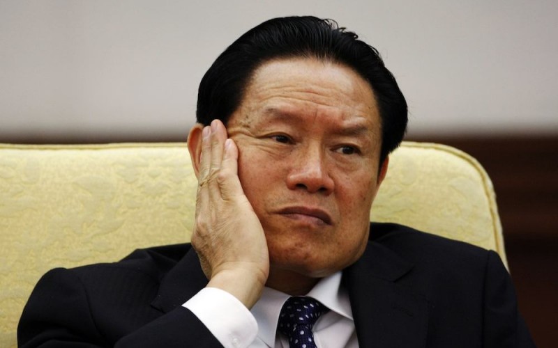 China’s corruption crackdown leads to Zhou’s arrest