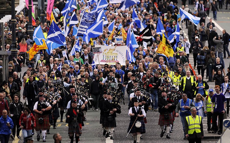 Scotland’s independence could hurt British pound