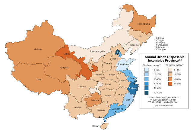 China Urban Disposable Income