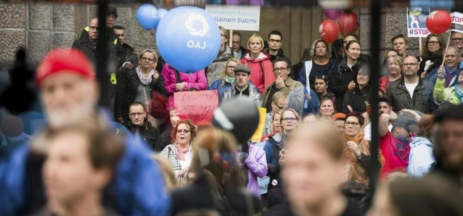 Austerity backlash hits Finland