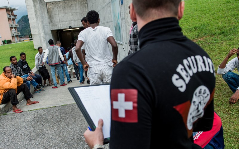 Switzerland split on the refugee issue