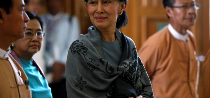 Myanmar’s first freely elected parliament gets under way