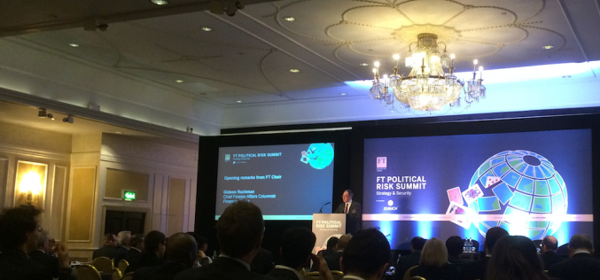 Key takeaways from the 2016 FT Political Risk Summit