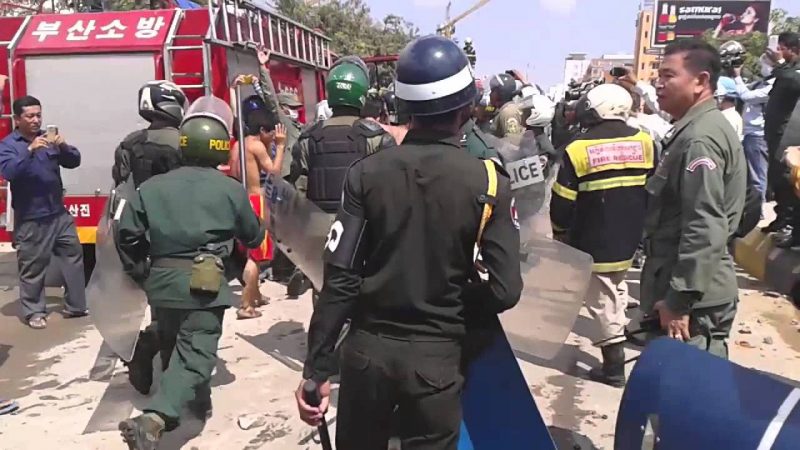 Violent strikes likely to increase in Cambodia