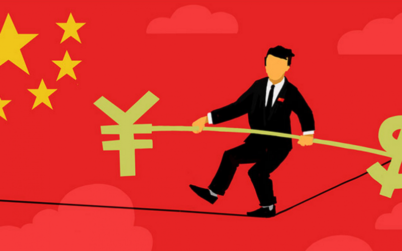 Chinese currency management in 2017