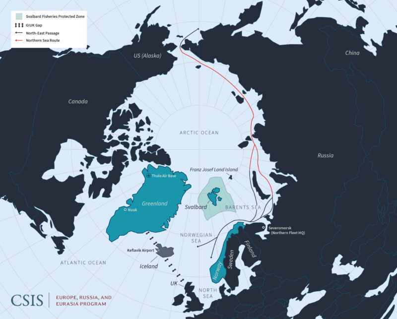 Svalbard’s position in the Barents Sea | Global Risk Insights